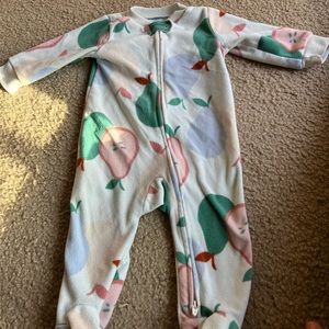 Pear Footie Pajama